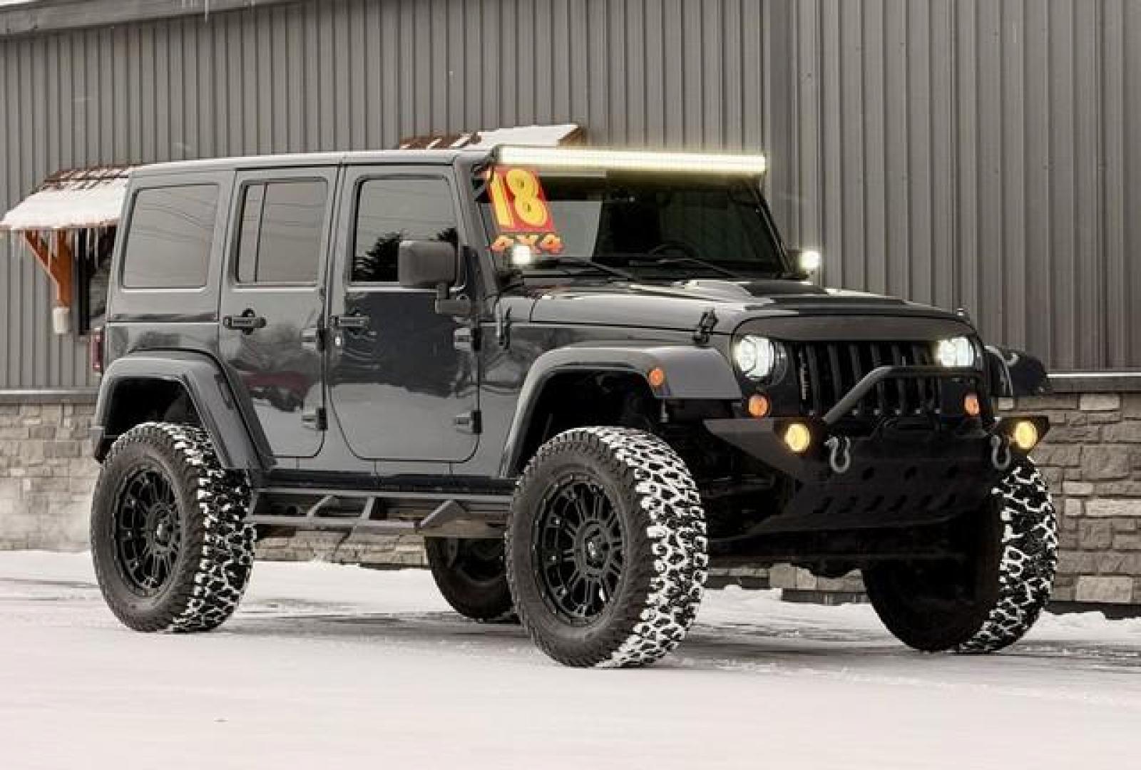 2018 ANVIL JEEP WRANGLER JK (1C4BJWEG9JL) with an V6,3.6L(220 CID),DOHC engine, AUTOMATIC transmission, located at 14600 Frazho Road, Warren, MI, 48089, (586) 776-3400, 42.485996, -82.974220 - Photo#2