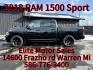 2018 BLACK RAM 1500 (1C6RR7MT3JS) with an V8,5.7L(345 CID),OHV engine, AUTOMATIC transmission, located at 14600 Frazho Road, Warren, MI, 48089, (586) 776-3400, 42.485996, -82.974220 - Photo#0