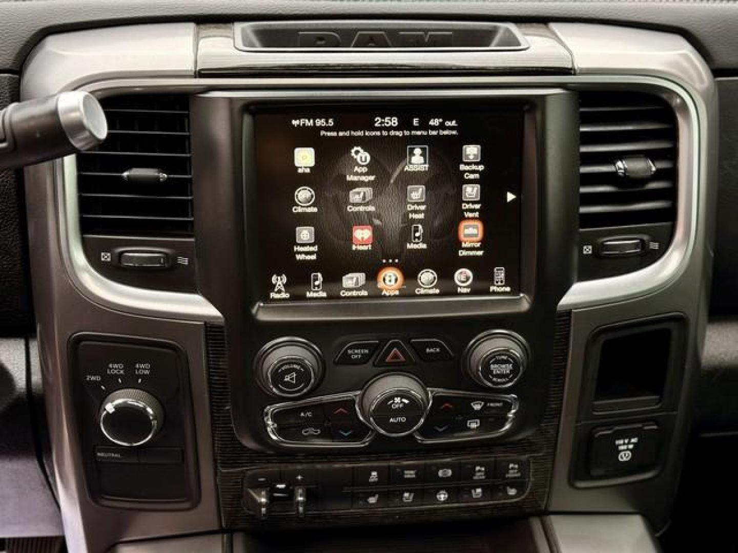 2017 BLACK RAM 2500 (3C6UR5PL7HG) with an L6,6.7L(408 CID),OHV engine, AUTOMATIC transmission, located at 14600 Frazho Road, Warren, MI, 48089, (586) 776-3400, 42.485996, -82.974220 - Photo#13