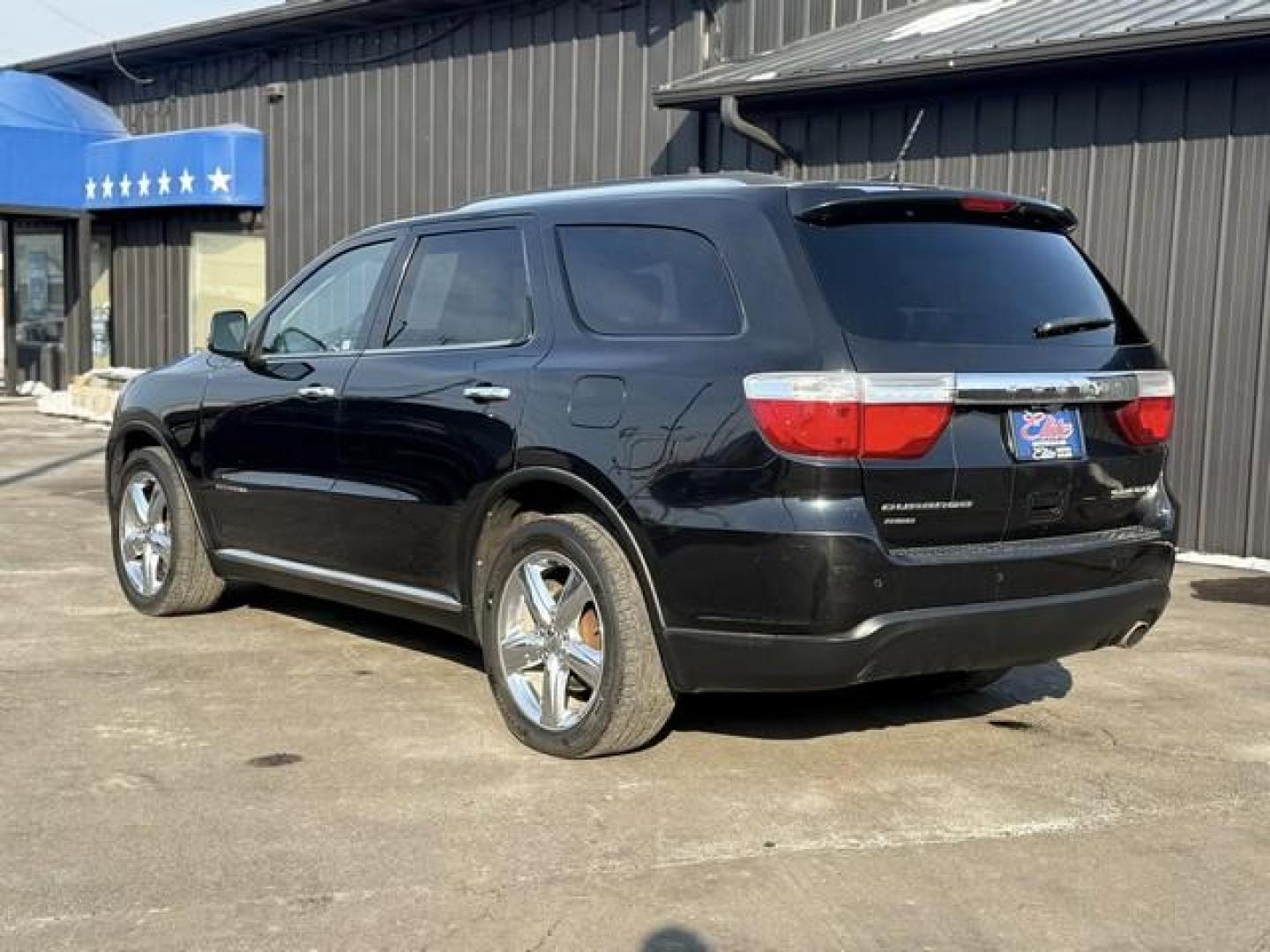 2012 BLACK DODGE DURANGO (1C4RDJEG5CC) with an V6,3.6L(220 CID),DOHC engine, AUTOMATIC transmission, located at 14600 Frazho Road, Warren, MI, 48089, (586) 776-3400, 42.485996, -82.974220 - Photo#7