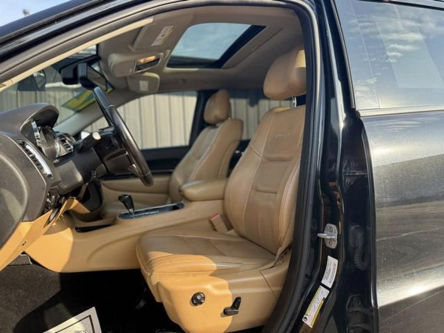 2012 BLACK DODGE DURANGO (1C4RDJEG5CC) with an V6,3.6L(220 CID),DOHC engine, AUTOMATIC transmission, located at 14600 Frazho Road, Warren, MI, 48089, (586) 776-3400, 42.485996, -82.974220 - Photo#8