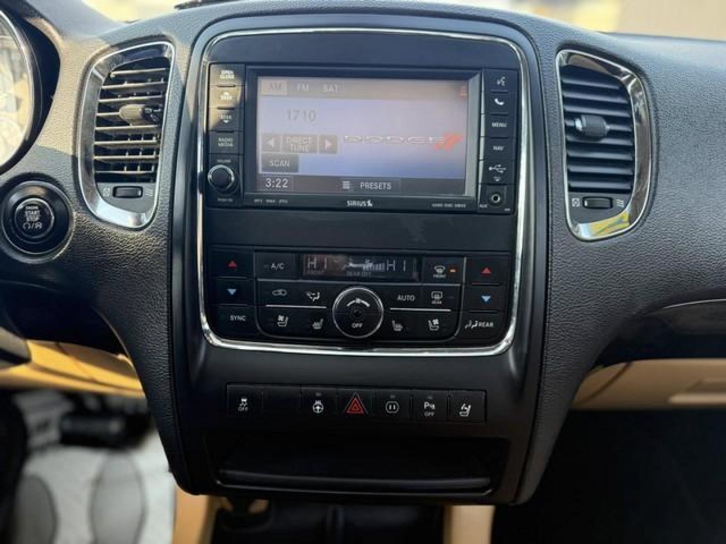 2012 BLACK DODGE DURANGO (1C4RDJEG5CC) with an V6,3.6L(220 CID),DOHC engine, AUTOMATIC transmission, located at 14600 Frazho Road, Warren, MI, 48089, (586) 776-3400, 42.485996, -82.974220 - Photo#12