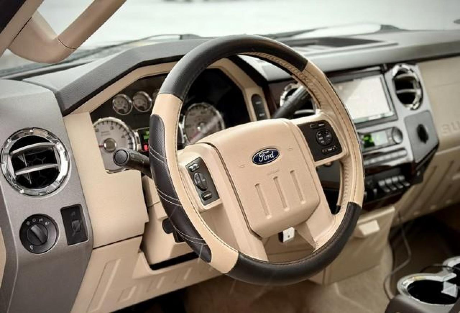 2008 BROWN FORD F-350 SUPER DUTY (1FTWW31R48E) with an V8,6.4L(391 CID),OHV engine, AUTOMATIC transmission, located at 14600 Frazho Road, Warren, MI, 48089, (586) 776-3400, 42.485996, -82.974220 - Photo#9