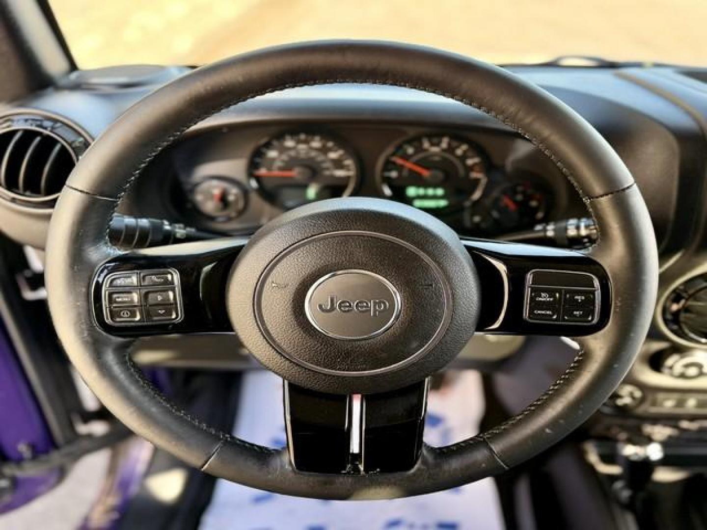 2016 PURPLE JEEP WRANGLER (1C4BJWEG1GL) with an V6,3.6L(220 CID),DOHC engine, AUTOMATIC transmission, located at 14600 Frazho Road, Warren, MI, 48089, (586) 776-3400, 42.485996, -82.974220 - Photo#10