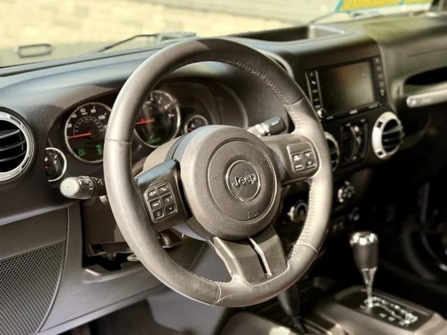 2015 BLACK JEEP WRANGLER (1C4BJWEG2FL) with an V6,3.6L(220 CID),DOHC engine, AUTOMATIC transmission, located at 14600 Frazho Road, Warren, MI, 48089, (586) 776-3400, 42.485996, -82.974220 - Photo#8