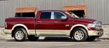 2017 BURGANDY RAM 1500 (1C6RR7WT3HS) with an V8,5.7L(345 CID),OHV engine, AUTOMATIC transmission, located at 14600 Frazho Road, Warren, MI, 48089, (586) 776-3400, 42.485996, -82.974220 - Photo#3