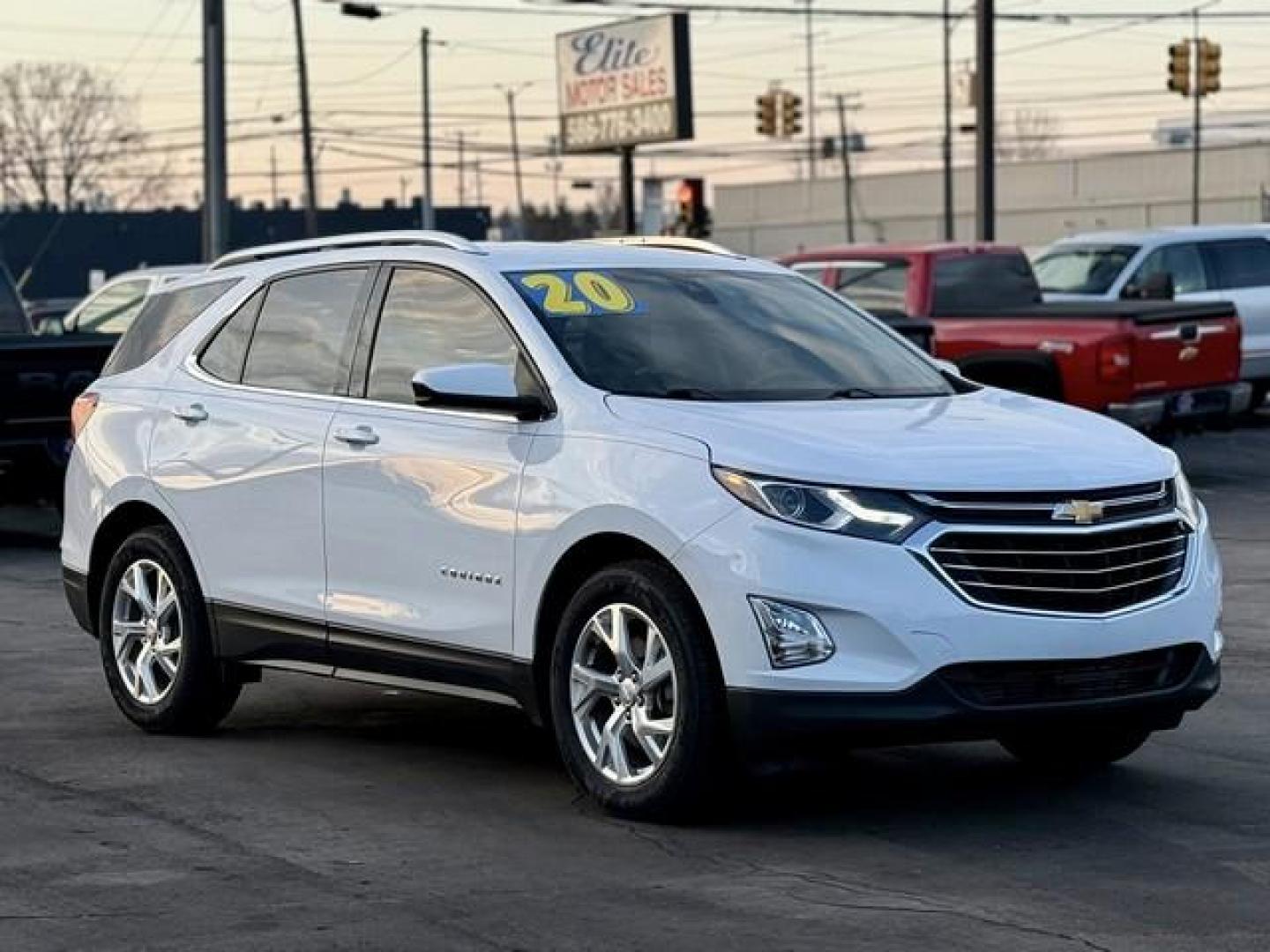 2020 SUMMIT WHITE CHEVROLET EQUINOX (3GNAXLEX8LS) with an L4,2.0L(122 CID), engine, AUTOMATIC transmission, located at 14600 Frazho Road, Warren, MI, 48089, (586) 776-3400, 42.485996, -82.974220 - Photo#3