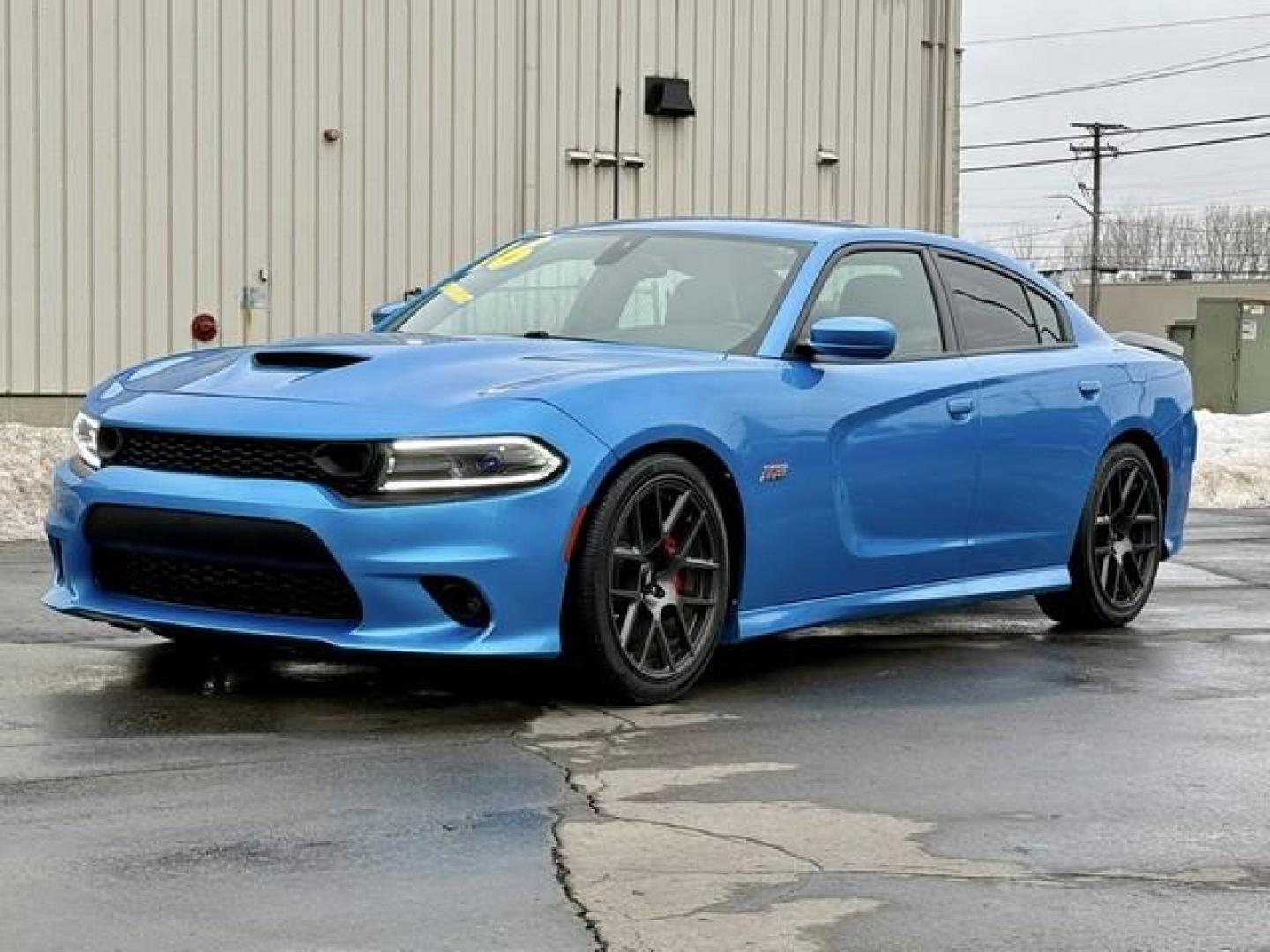 2016 BLUE DODGE CHARGER (2C3CDXGJ6GH) with an V8,6.4L(392 CID),OHV engine, AUTOMATIC transmission, located at 14600 Frazho Road, Warren, MI, 48089, (586) 776-3400, 42.485996, -82.974220 - Photo#1