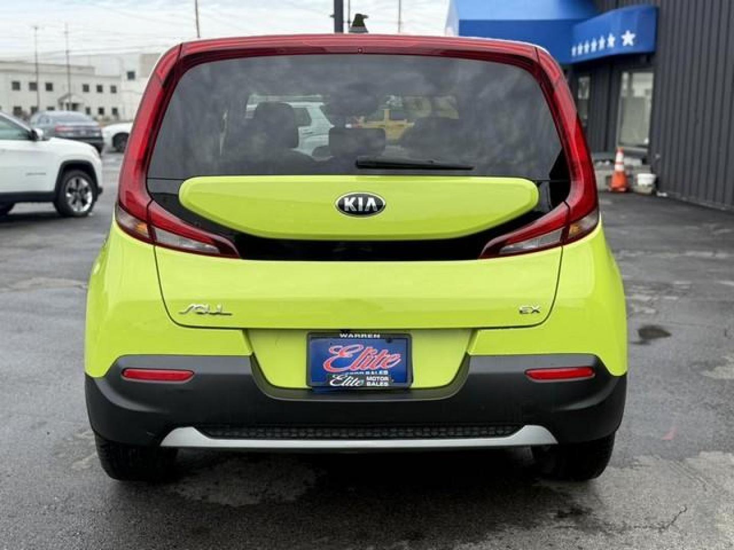 2020 LIME GREEN KIA SOUL (KNDJ33AU1L7) with an L4,2.0L(122 CID), engine, AUTOMATIC transmission, located at 14600 Frazho Road, Warren, MI, 48089, (586) 776-3400, 42.485996, -82.974220 - Photo#6