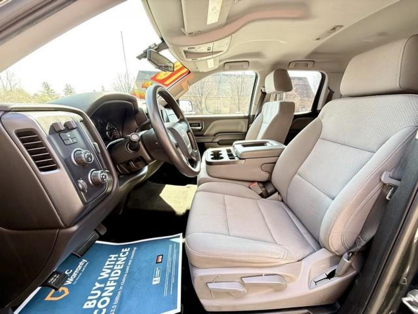 2018 GRAY GMC SIERRA 1500 (1GTV2LECXJZ) with an V8,5.3L(325 CID),OHV engine, AUTOMATIC transmission, located at 14600 Frazho Road, Warren, MI, 48089, (586) 776-3400, 42.485996, -82.974220 - Photo#6