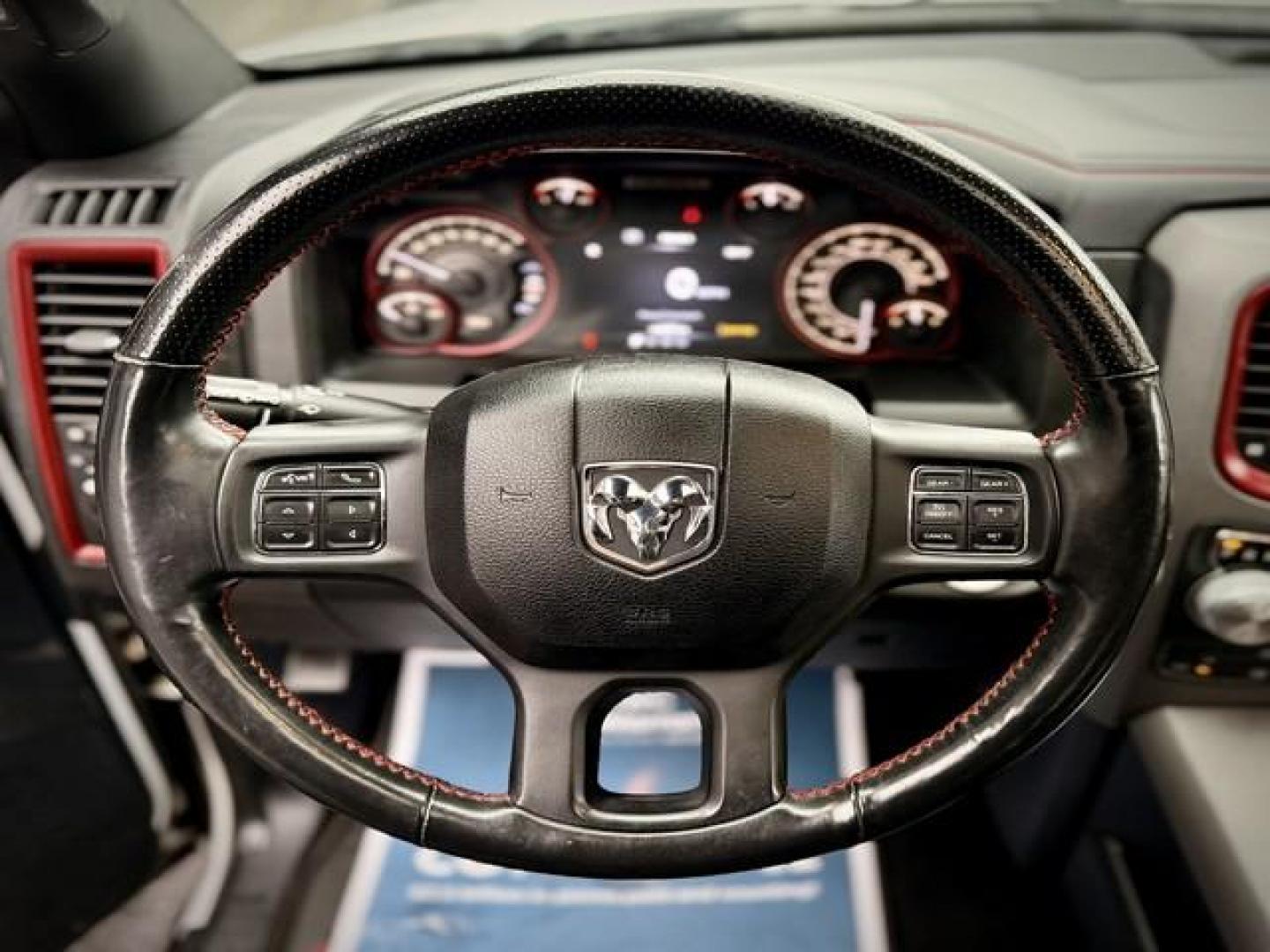 2018 WHITE RAM 1500 (1C6RR7YT9JS) with an V8,5.7L(345 CID),OHV engine, AUTOMATIC transmission, located at 14600 Frazho Road, Warren, MI, 48089, (586) 776-3400, 42.485996, -82.974220 - Photo#9