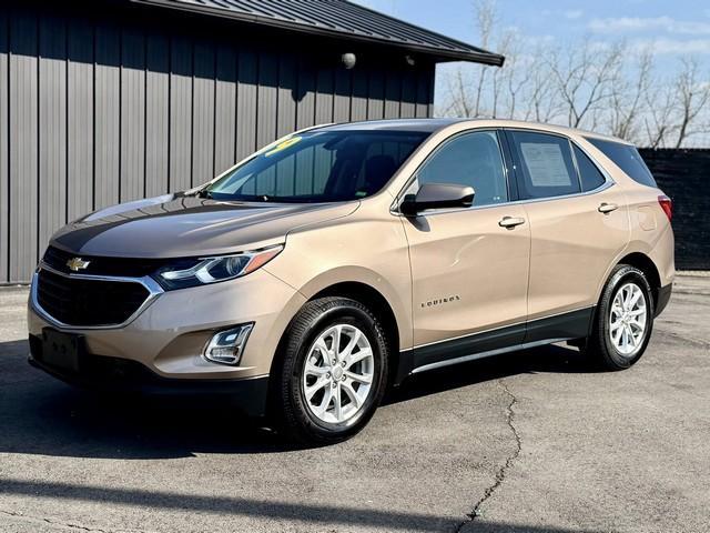 2019 BRONZE CHEVROLET EQUINOX (2GNAXKEV4K6) with an L4,1.5L(91 CID),DOHC engine, AUTOMATIC transmission, located at 14600 Frazho Road, Warren, MI, 48089, (586) 776-3400, 42.485996, -82.974220- Photo#1