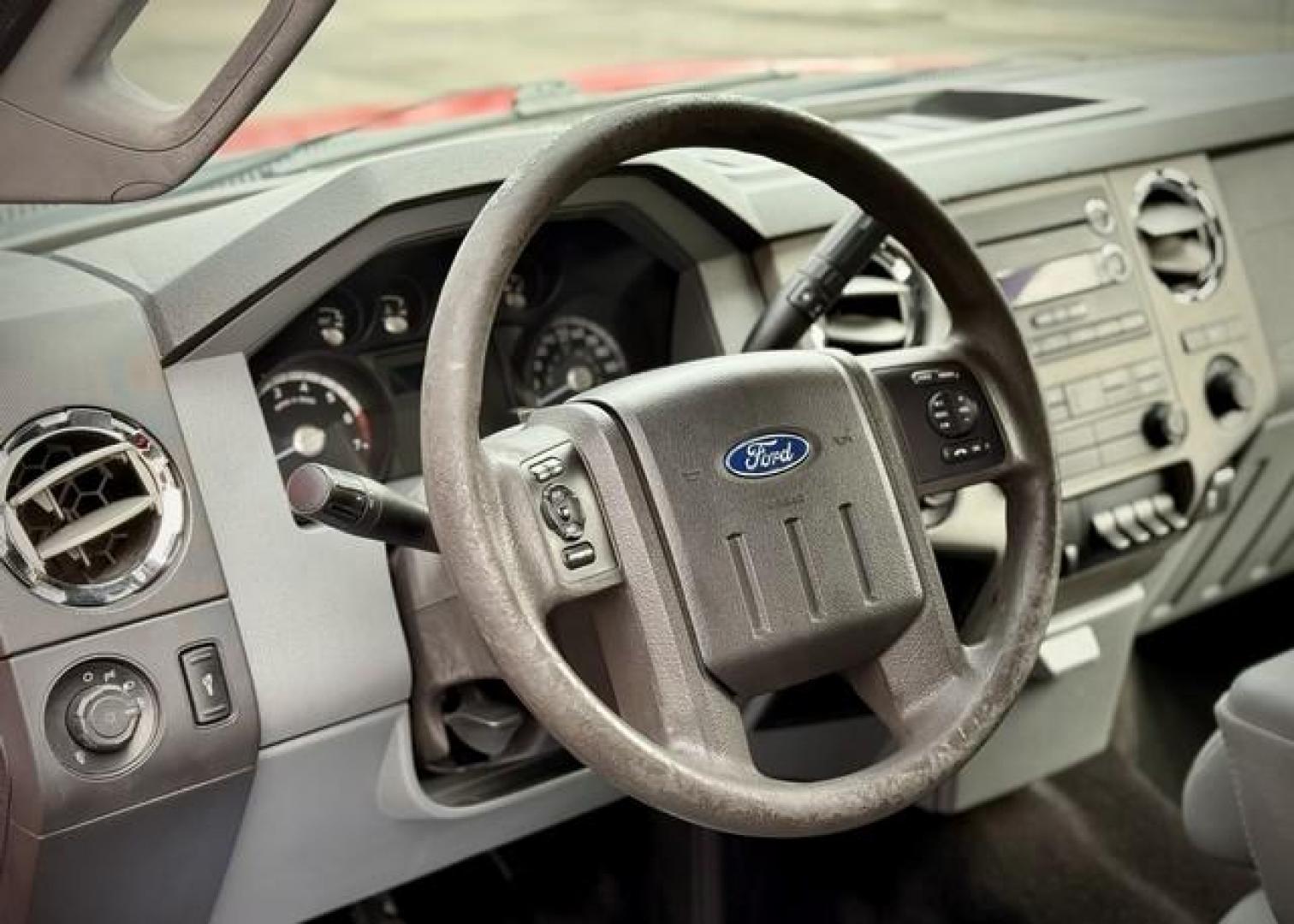 2011 RED FORD F-250 SUPER DUTY (1FT7W2B6XBE) with an V8,6.2L(379 CID),SOHC engine, located at 14600 Frazho Road, Warren, MI, 48089, (586) 776-3400, 42.485996, -82.974220 - Photo#9