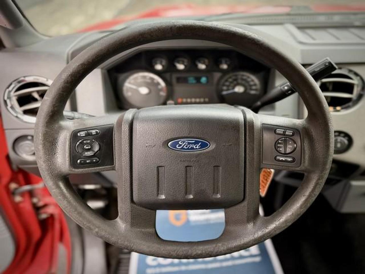 2011 RED FORD F-250 SUPER DUTY (1FT7W2B6XBE) with an V8,6.2L(379 CID),SOHC engine, located at 14600 Frazho Road, Warren, MI, 48089, (586) 776-3400, 42.485996, -82.974220 - Photo#10
