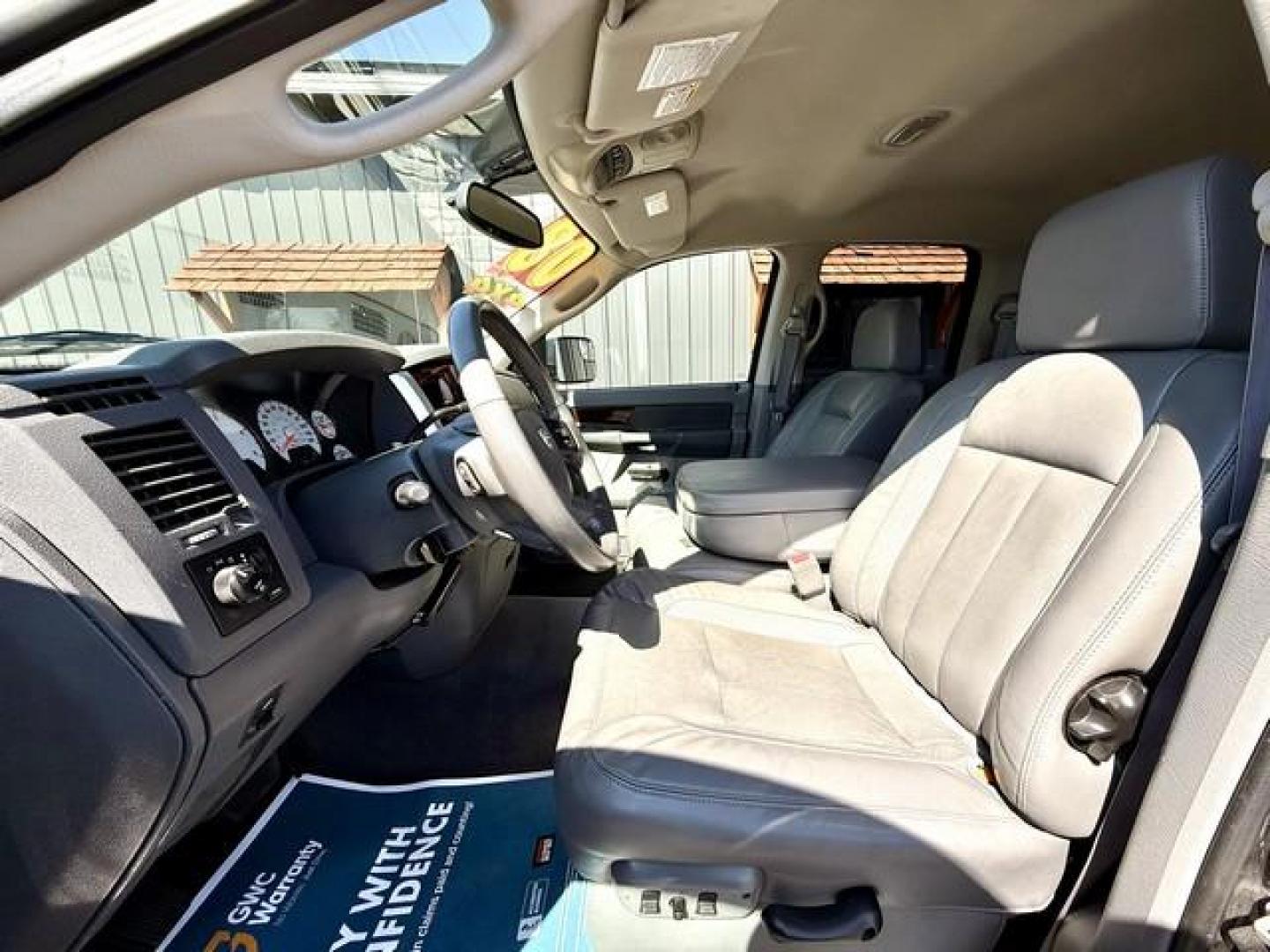 2008 BRILLIANT BLACK DODGE RAM 2500 PICKUP (3D7KS28A98G) with an L6,6.7L(408 CID),OHV engine, AUTOMATIC transmission, located at 14600 Frazho Road, Warren, MI, 48089, (586) 776-3400, 42.485996, -82.974220 - Photo#8