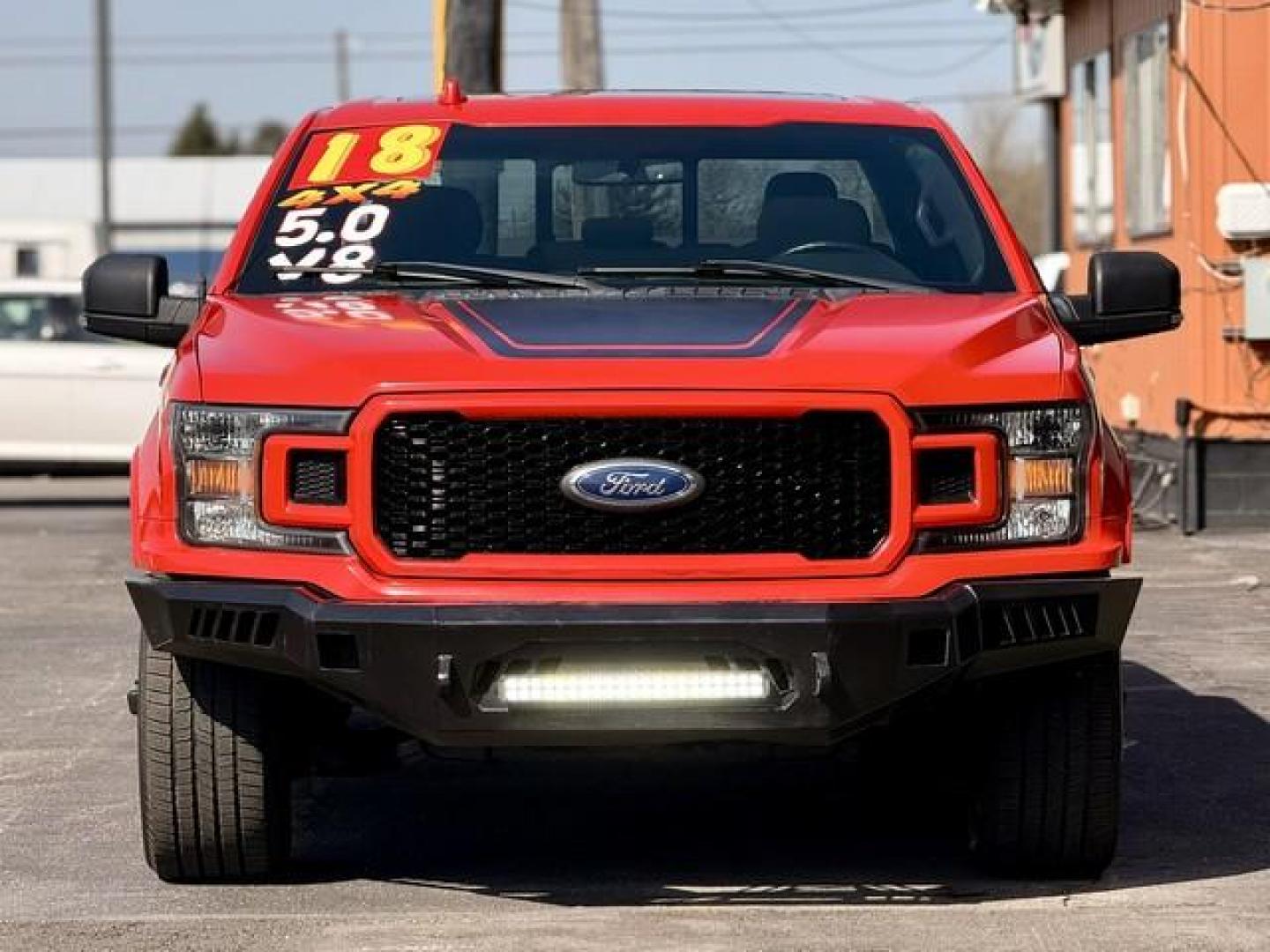 2018 RED FORD F-150 (1FTEW1E51JF) with an V8,5.0L(302 CID),DOHC engine, AUTOMATIC transmission, located at 14600 Frazho Road, Warren, MI, 48089, (586) 776-3400, 42.485996, -82.974220 - Photo#4