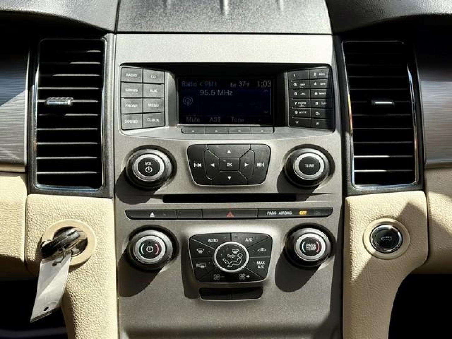 2013 WHITE PLATINUM FORD TAURUS (1FAHP2E86DG) with an V6,3.5L(213 CID),DOHC engine, AUTOMATIC transmission, located at 14600 Frazho Road, Warren, MI, 48089, (586) 776-3400, 42.485996, -82.974220 - Photo#11