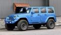 2015 HYDRO BLUE JEEP WRANGLER (1C4BJWEG0FL) with an V6,3.6L(220 CID),DOHC engine, AUTOMATIC transmission, located at 14600 Frazho Road, Warren, MI, 48089, (586) 776-3400, 42.485996, -82.974220 - Photo#2