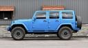 2015 HYDRO BLUE JEEP WRANGLER (1C4BJWEG0FL) with an V6,3.6L(220 CID),DOHC engine, AUTOMATIC transmission, located at 14600 Frazho Road, Warren, MI, 48089, (586) 776-3400, 42.485996, -82.974220 - Photo#3