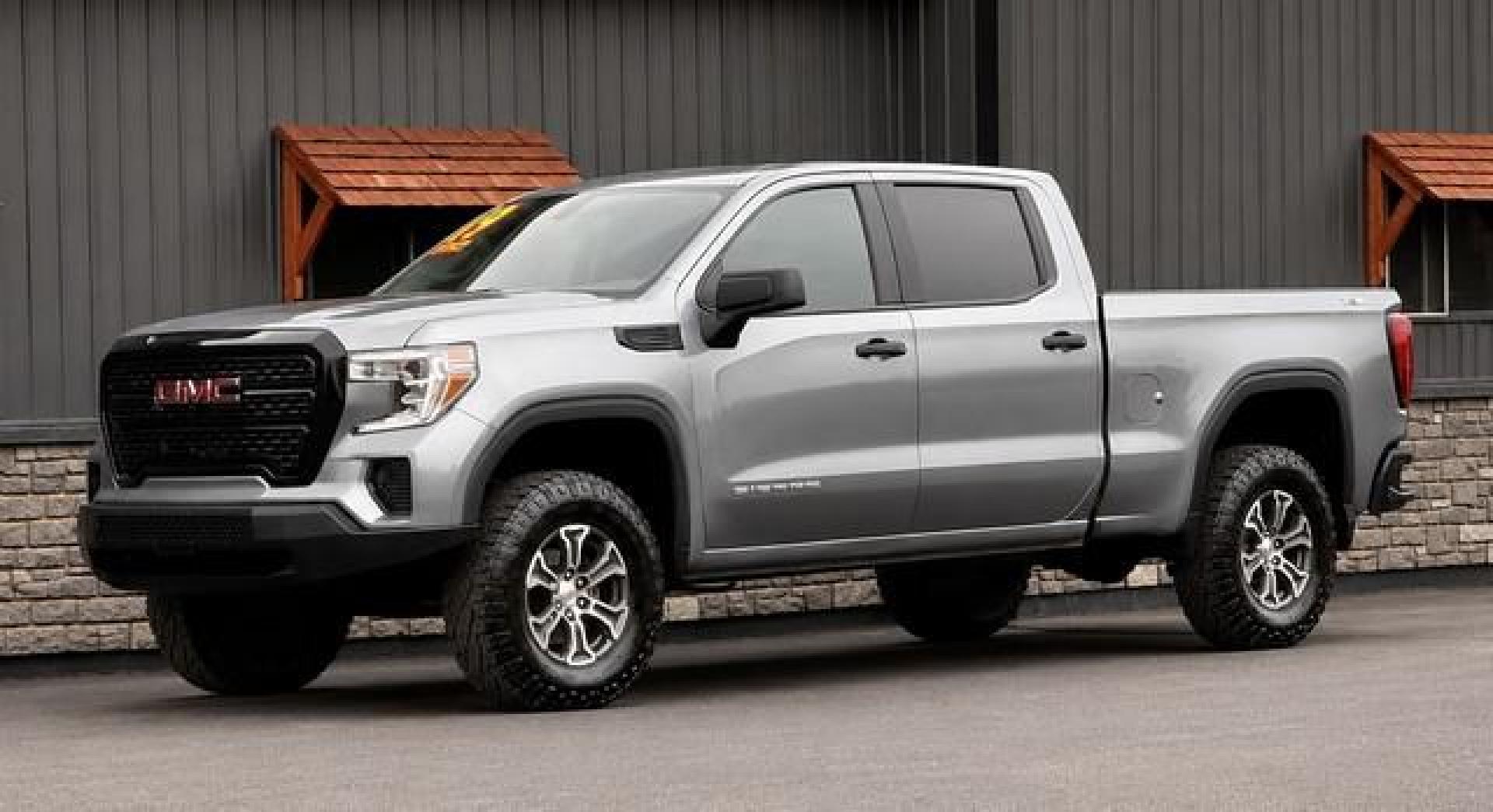 2019 GRAY GMC SIERRA 1500 (1GTU9AEF2KZ) with an V8,5.3L(325 CID),OHV engine, AUTOMATIC transmission, located at 14600 Frazho Road, Warren, MI, 48089, (586) 776-3400, 42.485996, -82.974220 - Photo#2