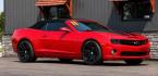 2011 CHERRY RED CHEVROLET CAMARO (2G1FK3DJXB9) with an V8,6.2L(376 CID),OHV engine, AUTOMATIC transmission, located at 14600 Frazho Road, Warren, MI, 48089, (586) 776-3400, 42.485996, -82.974220 - Photo#3