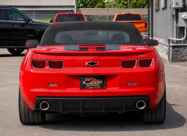 2011 CHERRY RED CHEVROLET CAMARO (2G1FK3DJXB9) with an V8,6.2L(376 CID),OHV engine, AUTOMATIC transmission, located at 14600 Frazho Road, Warren, MI, 48089, (586) 776-3400, 42.485996, -82.974220- Photo#7