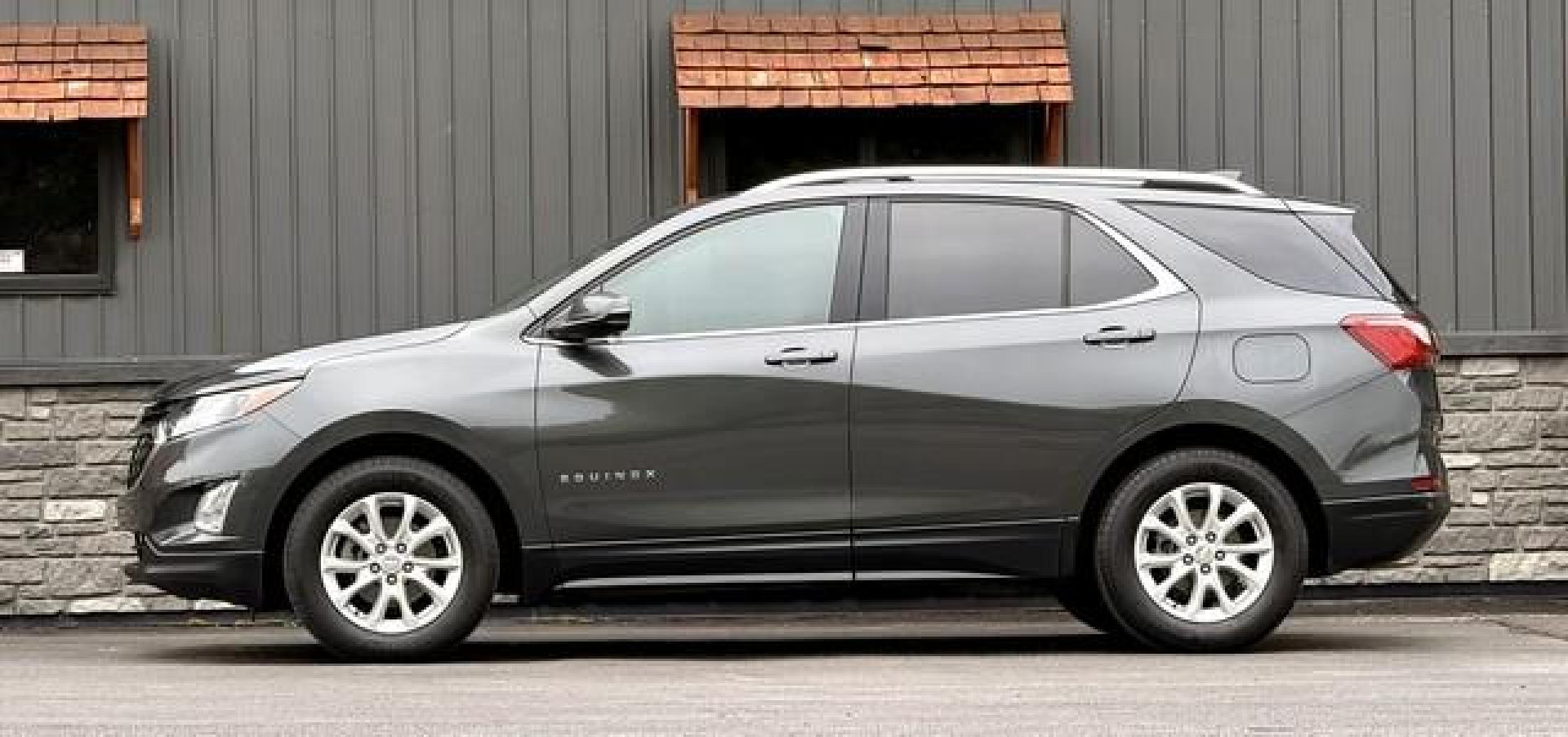 2018 GRAY CHEVROLET EQUINOX (2GNAXJEV5J6) with an L4,1.5L(91 CID),DOHC engine, AUTOMATIC transmission, located at 14600 Frazho Road, Warren, MI, 48089, (586) 776-3400, 42.485996, -82.974220 - Photo#3