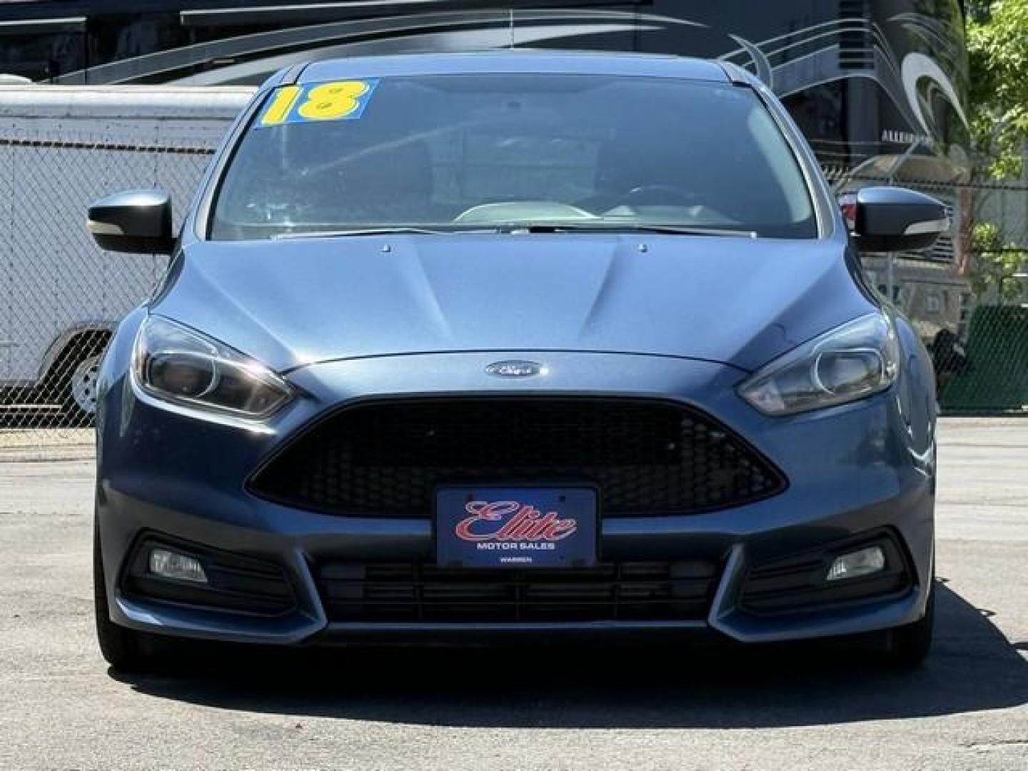 2018 BLUE FORD FOCUS (1FADP3L98JL) with an L4,2.0L(122 CID),DOHC engine, MANUAL transmission, located at 14600 Frazho Road, Warren, MI, 48089, (586) 776-3400, 42.485996, -82.974220 - Photo#2