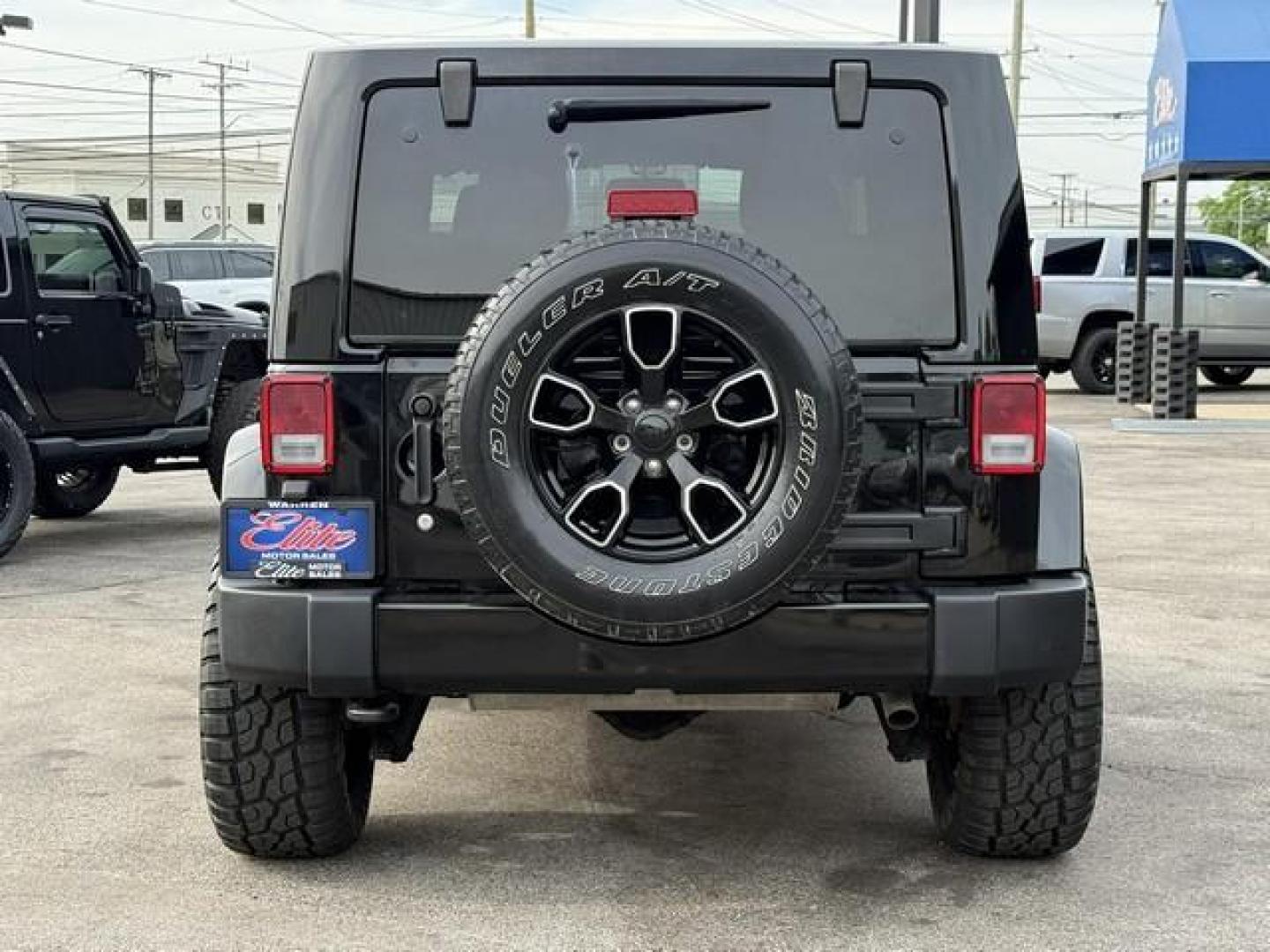 2018 BLACK JEEP WRANGLER JK (1C4AJWBG4JL) with an V6,3.6L(220 CID),DOHC engine, AUTOMATIC transmission, located at 14600 Frazho Road, Warren, MI, 48089, (586) 776-3400, 42.485996, -82.974220 - Photo#6