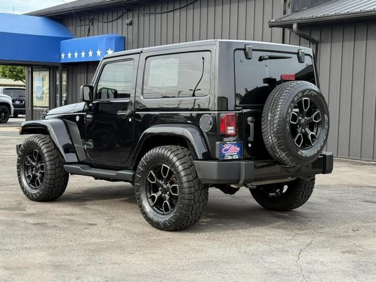 2018 BLACK JEEP WRANGLER JK (1C4AJWBG4JL) with an V6,3.6L(220 CID),DOHC engine, AUTOMATIC transmission, located at 14600 Frazho Road, Warren, MI, 48089, (586) 776-3400, 42.485996, -82.974220 - Photo#7