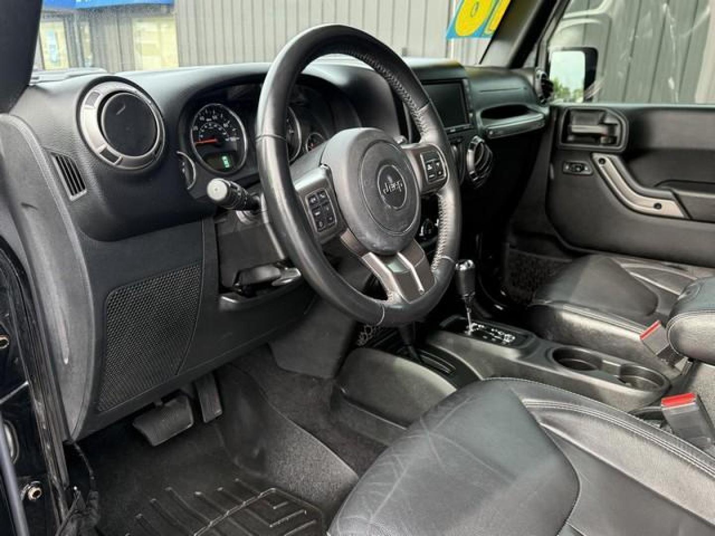 2018 BLACK JEEP WRANGLER JK (1C4AJWBG4JL) with an V6,3.6L(220 CID),DOHC engine, AUTOMATIC transmission, located at 14600 Frazho Road, Warren, MI, 48089, (586) 776-3400, 42.485996, -82.974220 - Photo#9