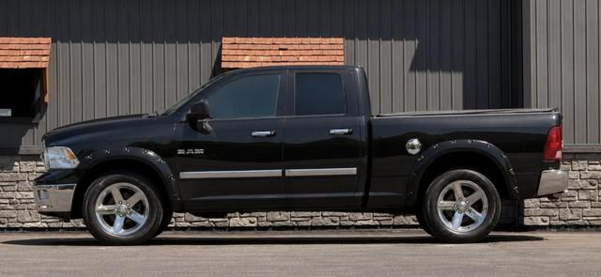 2010 BLACK DODGE RAM 1500 (1D7RV1GTXAS) with an V8,5.7L(345 CID),OHV engine, AUTOMATIC transmission, located at 14600 Frazho Road, Warren, MI, 48089, (586) 776-3400, 42.485996, -82.974220 - Photo#4
