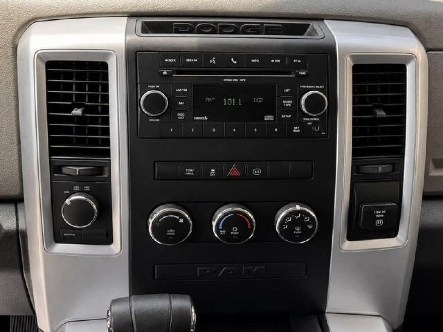 2010 BLACK DODGE RAM 1500 (1D7RV1GTXAS) with an V8,5.7L(345 CID),OHV engine, AUTOMATIC transmission, located at 14600 Frazho Road, Warren, MI, 48089, (586) 776-3400, 42.485996, -82.974220 - Photo#10