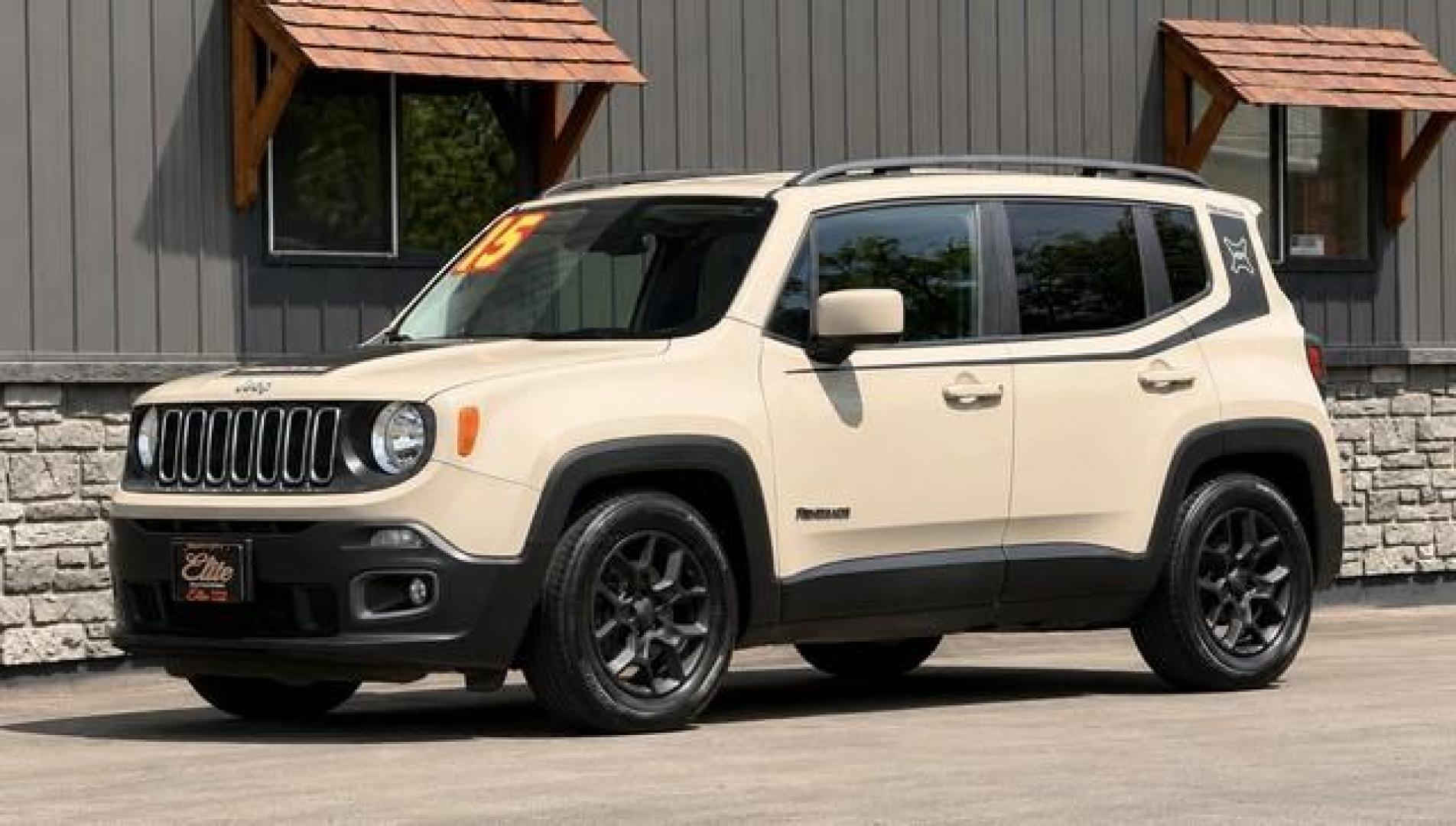 2015 PEWTER JEEP RENEGADE (ZACCJABTXFP) with an L4,2.4L(144 CID),SOHC engine, AUTOMATIC transmission, located at 14600 Frazho Road, Warren, MI, 48089, (586) 776-3400, 42.485996, -82.974220 - Photo#1