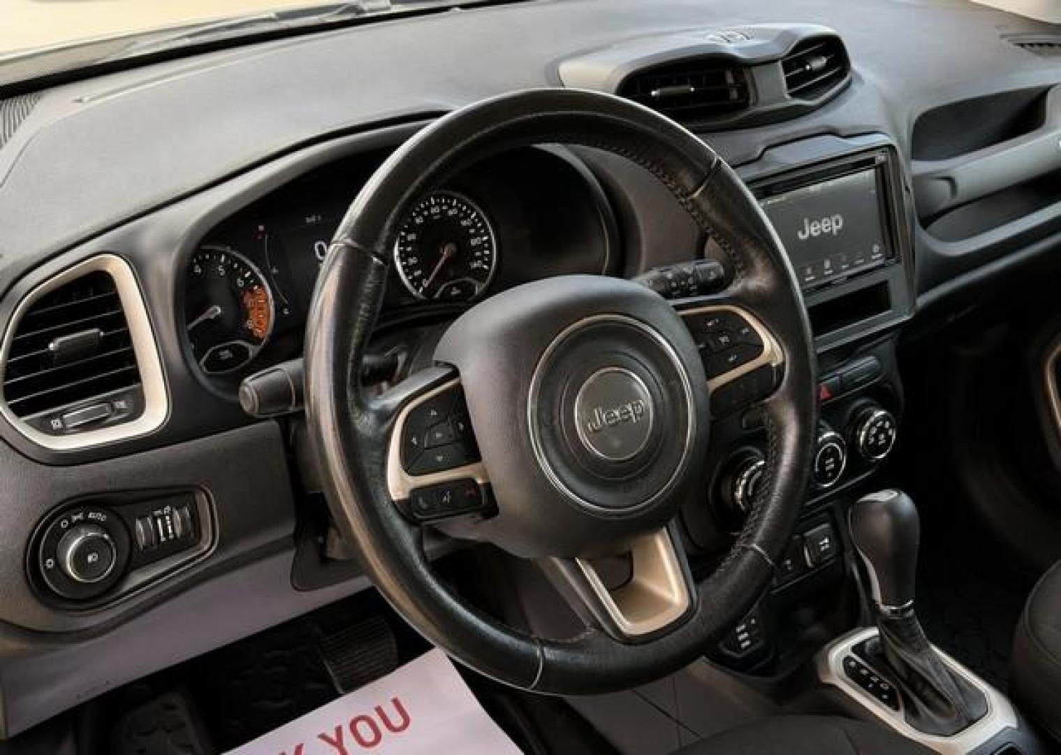 2015 PEWTER JEEP RENEGADE (ZACCJABTXFP) with an L4,2.4L(144 CID),SOHC engine, AUTOMATIC transmission, located at 14600 Frazho Road, Warren, MI, 48089, (586) 776-3400, 42.485996, -82.974220 - Photo#9
