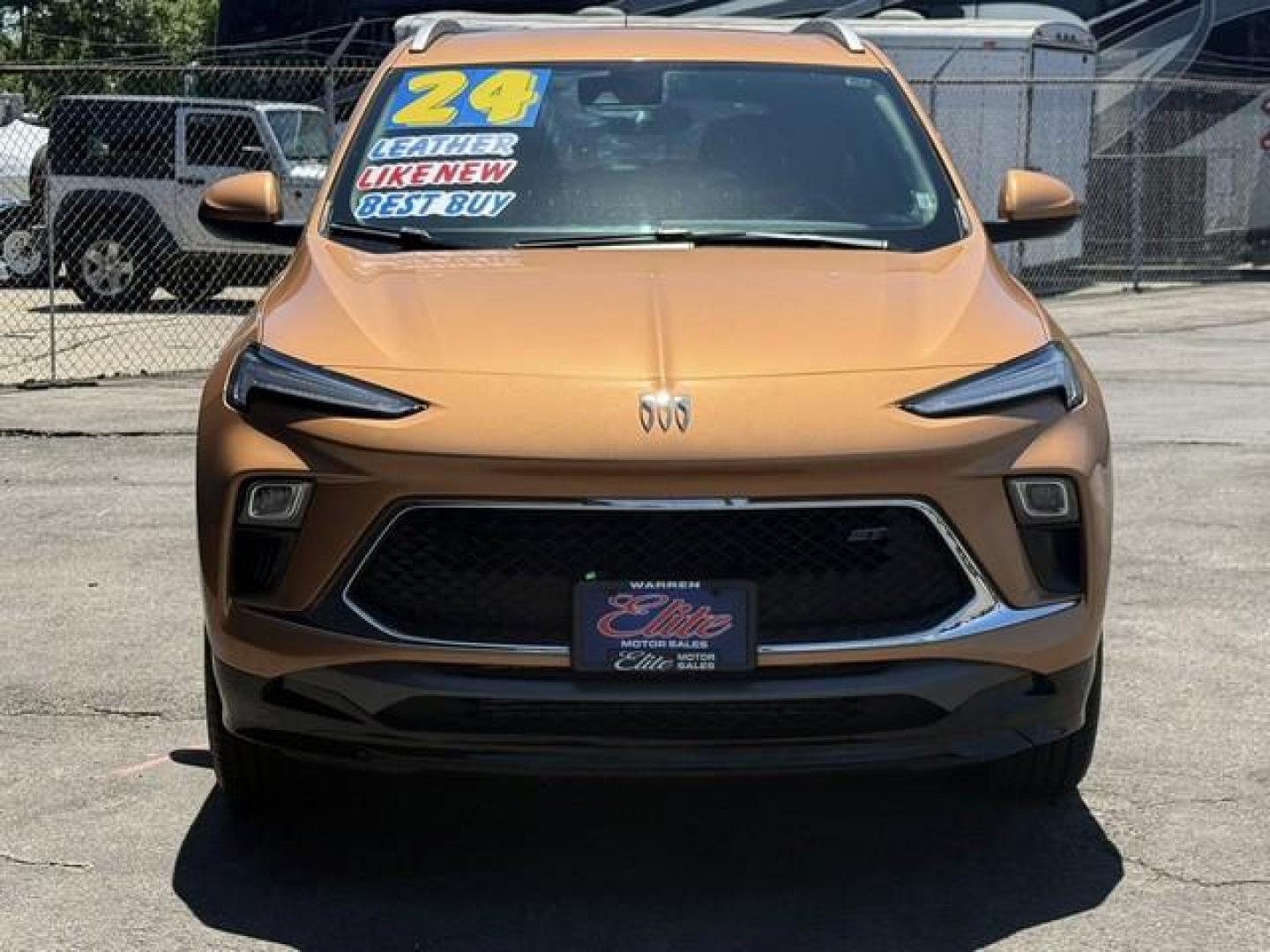 2024 GOLD BUICK ENCORE GX (KL4AMESL4RB) with an L3,1.3L(83 CID), engine, AUTOMATIC transmission, located at 14600 Frazho Road, Warren, MI, 48089, (586) 776-3400, 42.485996, -82.974220- Photo#1