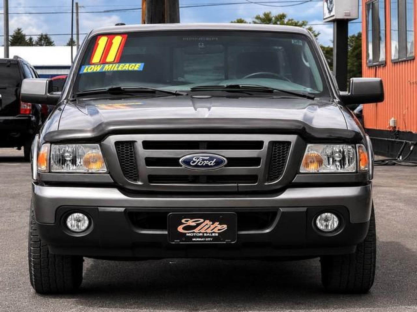 2011 GRAY FORD RANGER (1FTKR4EE6BP) with an V6,4.0L(245 CID),SOHC engine, AUTOMATIC transmission, located at 14600 Frazho Road, Warren, MI, 48089, (586) 776-3400, 42.485996, -82.974220- Photo#5