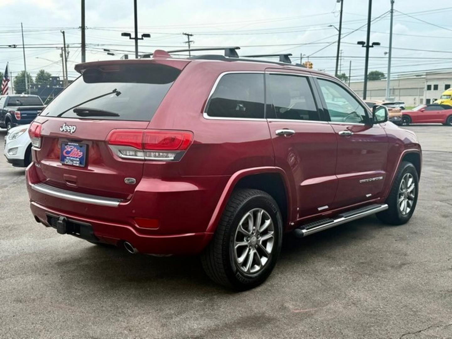 2014 BURGANDY JEEP GRAND CHEROKEE (1C4RJFCG3EC) with an V6,3.6L(220 CID),DOHC engine, AUTOMATIC transmission, located at 14600 Frazho Road, Warren, MI, 48089, (586) 776-3400, 42.485996, -82.974220- Photo#8