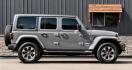 2018 GRAY JEEP WRANGLER (1C4HJXEG9JW) with an V6,3.6L(220 CID),DOHC engine, AUTOMATIC transmission, located at 14600 Frazho Road, Warren, MI, 48089, (586) 776-3400, 42.485996, -82.974220- Photo#2