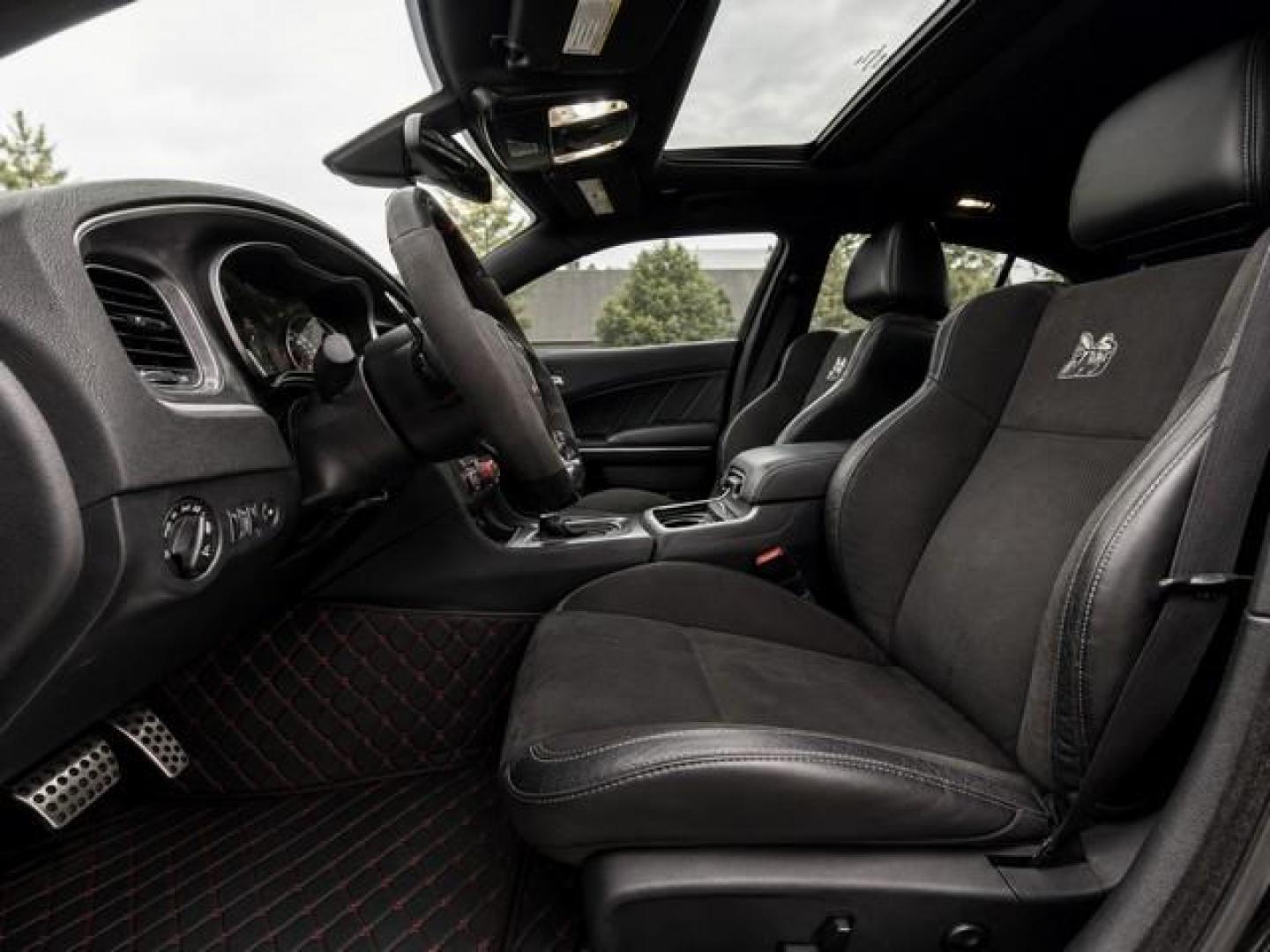 2017 BLACK DODGE CHARGER (2C3CDXGJ1HH) with an V8,6.4L(392 CID),OHV engine, AUTOMATIC transmission, located at 14600 Frazho Road, Warren, MI, 48089, (586) 776-3400, 42.485996, -82.974220- Photo#12
