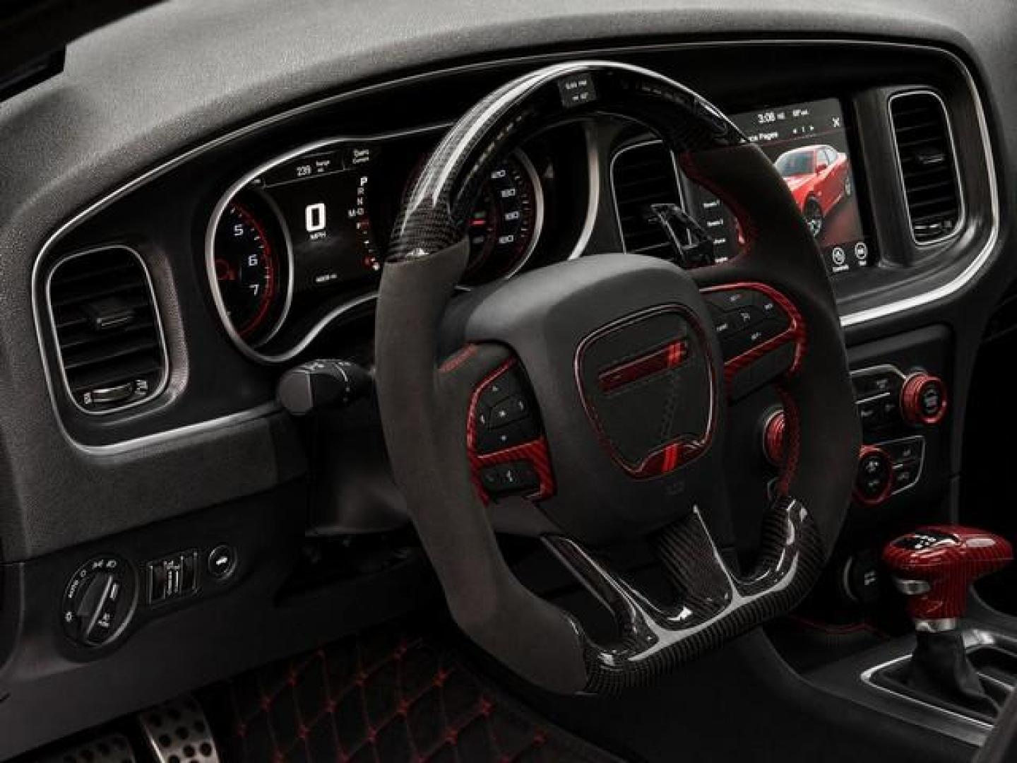 2017 BLACK DODGE CHARGER (2C3CDXGJ1HH) with an V8,6.4L(392 CID),OHV engine, AUTOMATIC transmission, located at 14600 Frazho Road, Warren, MI, 48089, (586) 776-3400, 42.485996, -82.974220- Photo#14