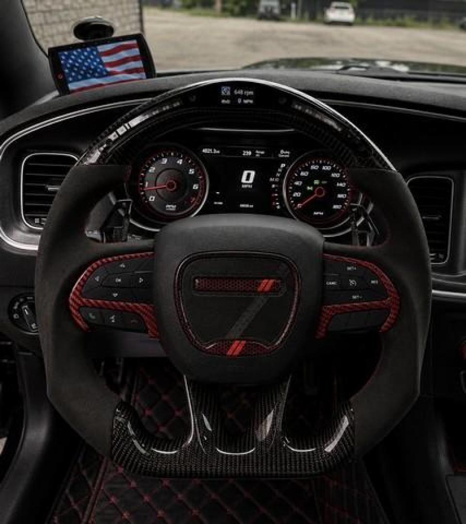 2017 BLACK DODGE CHARGER (2C3CDXGJ1HH) with an V8,6.4L(392 CID),OHV engine, AUTOMATIC transmission, located at 14600 Frazho Road, Warren, MI, 48089, (586) 776-3400, 42.485996, -82.974220- Photo#15