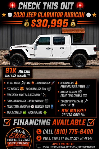 photo of 2020 JEEP GLADIATOR 
