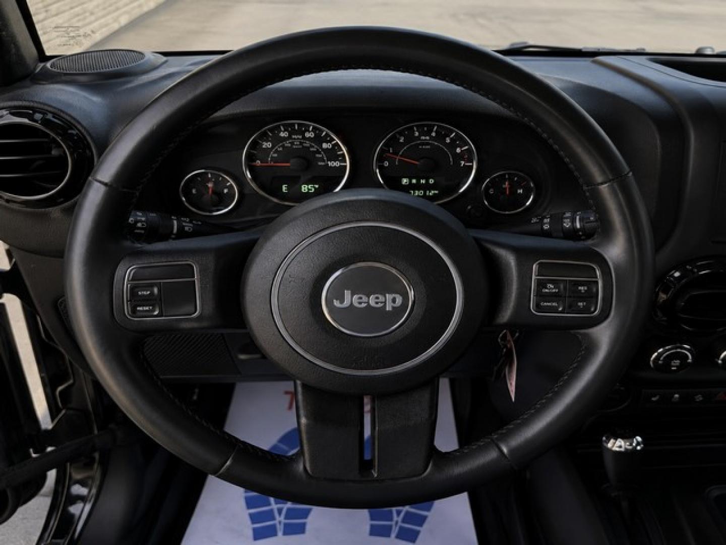 2017 BLACK JEEP WRANGLER (1C4HJWFG4HL) with an V6,3.6L(220 CID),DOHC engine, AUTOMATIC transmission, located at 14600 Frazho Road, Warren, MI, 48089, (586) 776-3400, 42.485996, -82.974220- Photo#14