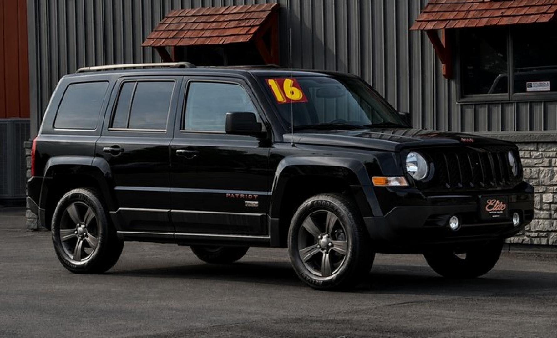 2016 BLACK JEEP PATRIOT (1C4NJPBB8GD) with an L4,2.4L(144 CID),DOHC engine, AUTOMATIC transmission, located at 14600 Frazho Road, Warren, MI, 48089, (586) 776-3400, 42.485996, -82.974220- Photo#3