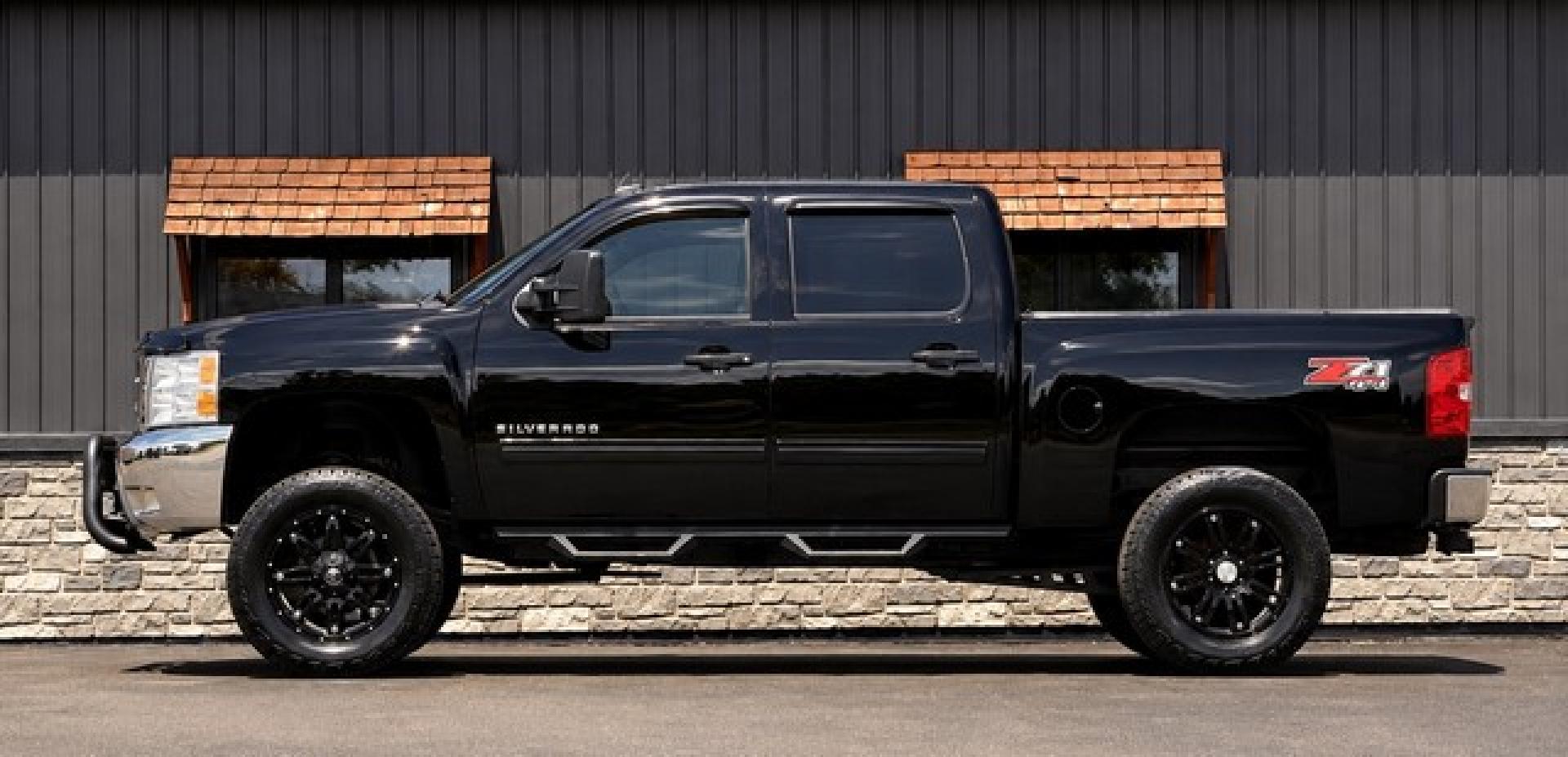 2012 BLACK CHEVROLET SILVERADO 1500 (1GCPKSE71CF) with an V8,5.3L(325 CID),OHV engine, AUTOMATIC transmission, located at 14600 Frazho Road, Warren, MI, 48089, (586) 776-3400, 42.485996, -82.974220- Photo#3