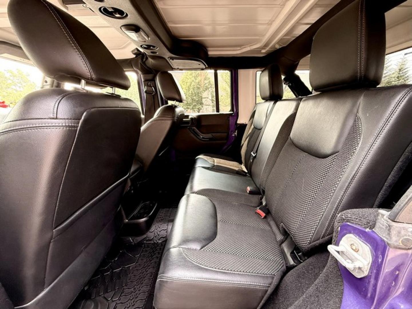 2016 PURPLE JEEP WRANGLER (1C4BJWEG4GL) with an V6,3.6L(220 CID),DOHC engine, AUTOMATIC transmission, located at 14600 Frazho Road, Warren, MI, 48089, (586) 776-3400, 42.485996, -82.974220- Photo#7