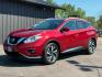 2018 RED NISSAN MURANO (5N1AZ2MH5JN) with an V6,3.5L( CID),DOHC engine, AUTOMATIC transmission, located at 14600 Frazho Road, Warren, MI, 48089, (586) 776-3400, 42.485996, -82.974220- Photo#1