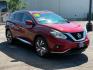 2018 RED NISSAN MURANO (5N1AZ2MH5JN) with an V6,3.5L( CID),DOHC engine, AUTOMATIC transmission, located at 14600 Frazho Road, Warren, MI, 48089, (586) 776-3400, 42.485996, -82.974220- Photo#3