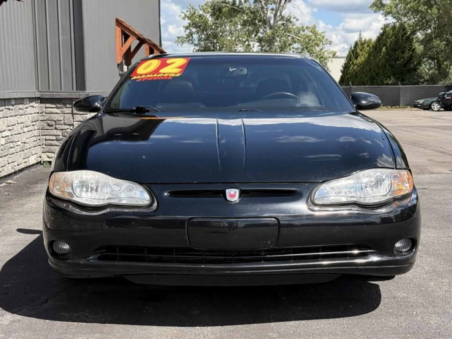 2002 BLACK CHEVROLET MONTE CARLO (2G1WX15K229) with an V6,3.8L(231 CID),OHV engine, AUTOMATIC transmission, located at 14600 Frazho Road, Warren, MI, 48089, (586) 776-3400, 42.485996, -82.974220- Photo#1